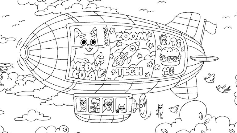 Captura de 100 Cats Lost In World Find & Color