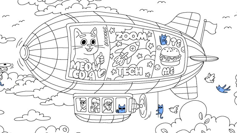 Captura de 100 Cats Lost In World Find & Color