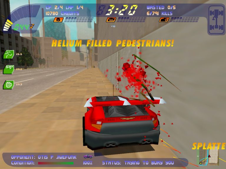 Captura de Carmageddon 2: Carpocalypse Now