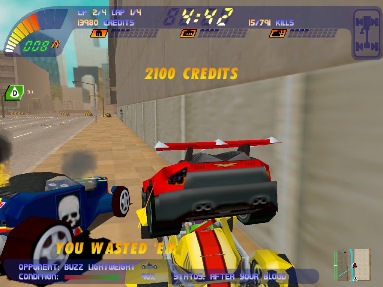 Captura de Carmageddon 2: Carpocalypse Now