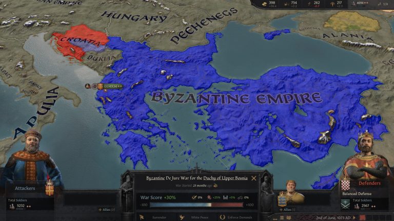 Captura de Crusader Kings III