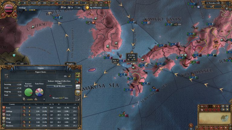 Captura de Europa Universalis IV