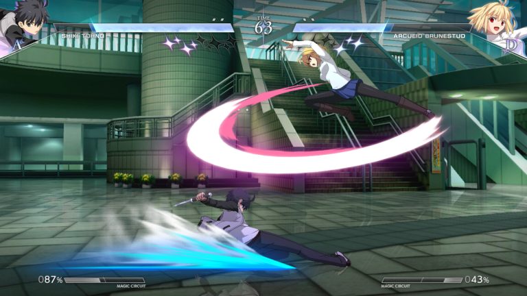 Captura de Melty Blood: Twi-Lumina