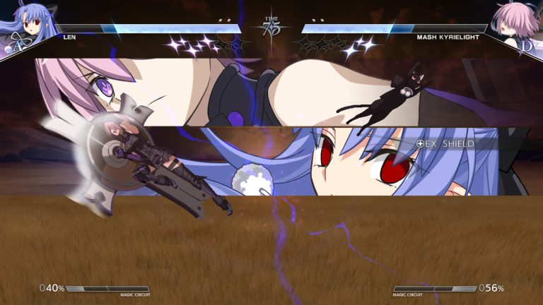 Captura de Melty Blood: Twi-Lumina
