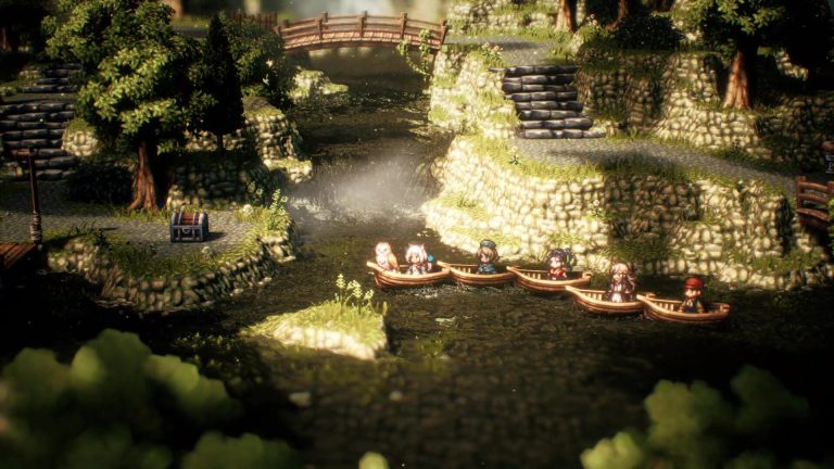 Captura de Octopath Traveler II
