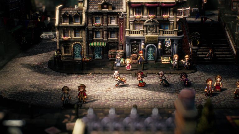 Captura de Octopath Traveler II