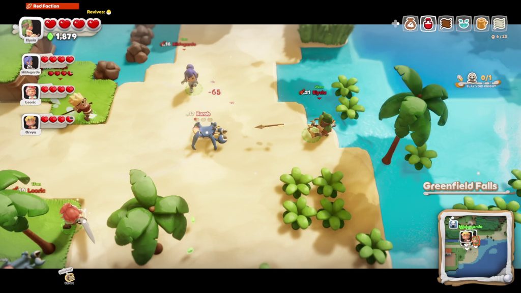 Captura de Scramble Knights Online