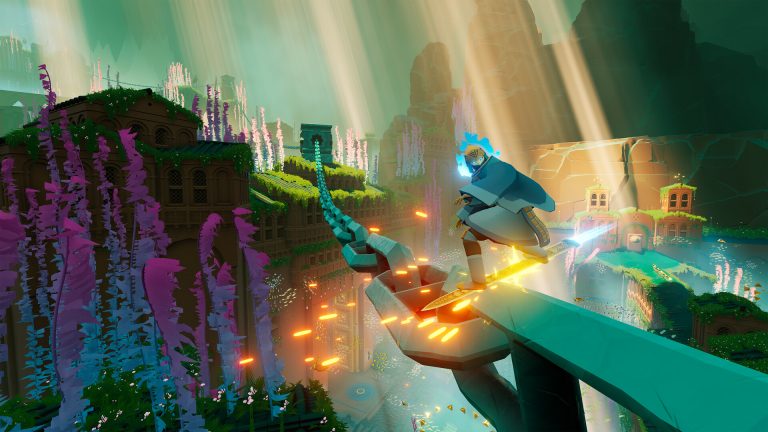 Captura de Sword of the Sea