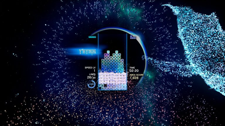 Captura de Tetris Effect: Connected