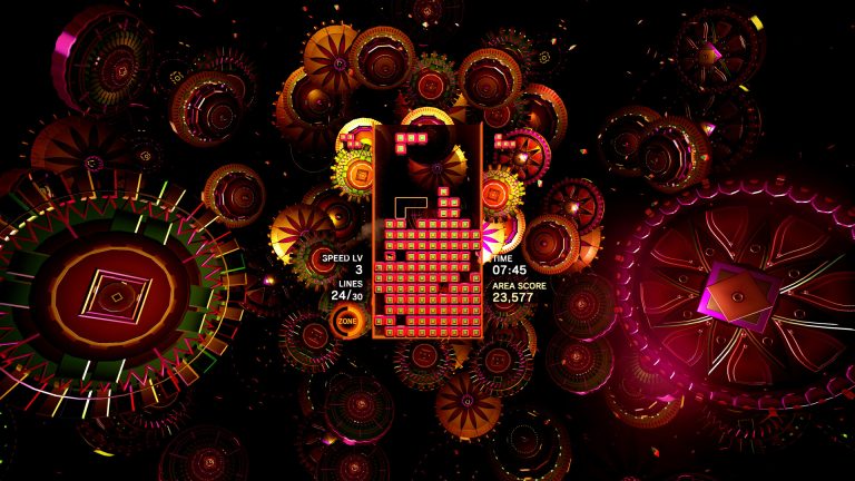 Captura de Tetris Effect: Connected