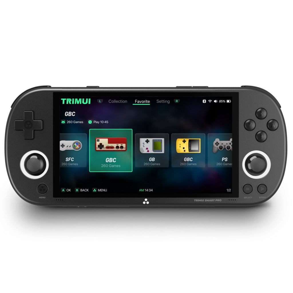 TrimUI Smart Pro, imagen oficial de TrimUI