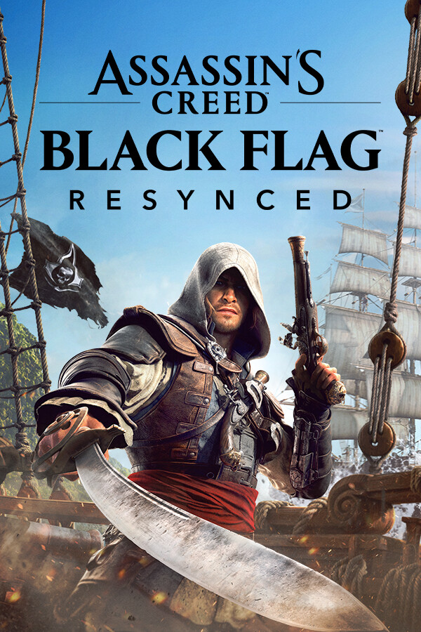 Portada de Assassin’s Creed Black Flag Resynced