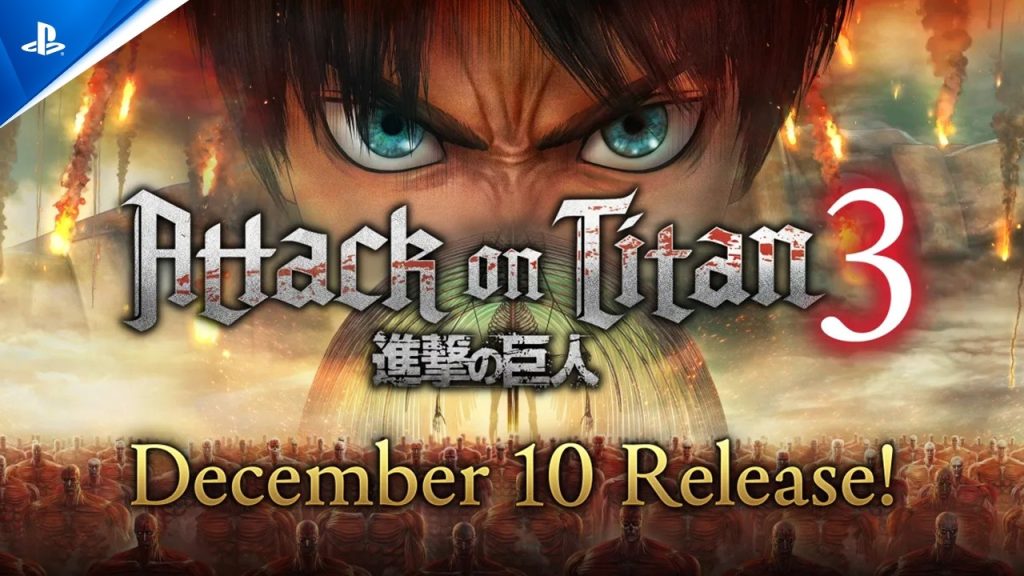Tráiler de Attack on Titan 3